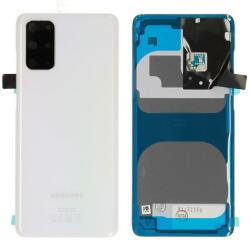 Samsung GH82-27287E Gyári Samsung Galaxy S20 Plus Fehér akkufedél hátlap, burkolati elem, kamera lencse (GH82-27287E)