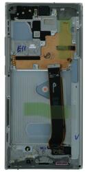 GH82-31458C Samsung Galaxy Note20 Ultra 5G fehér OEM OLED kijelző érintővel kerettel, előlap (GH82-31458C)