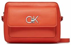 Calvin Klein Дамска чанта Calvin Klein Re-Lock Camera Bag W/Flap K60K611083 Оранжев (Re-Lock Camera Bag W/Flap K60K611083)