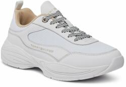 Tommy Hilfiger Sneakers Tommy Hilfiger Chunky Runner FW0FW07708 White YBS