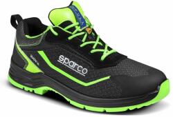 Sparco INDY-E Forester S3S ESD SR LG munkavédelmi cipő, fekete-zöld (754047NRVF)