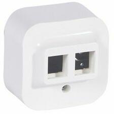 Legrand Forix falonkívüli doboz UTP dugaljhoz 2xRJ45 8(8) fehér csavaros LEGRAND - 782426 (782426)