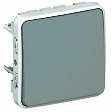 Legrand Plexo N101 nyomó betét közp. fedéllel 1- billentyűs 1v szürke IP55 műanyag LEGRAND - 069541 (069541)