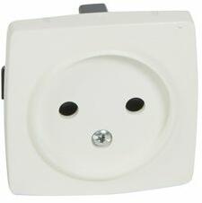 Legrand Oteo 162 dugalj földeletlen dugalj központi fedlap fehér IP20 beépített csavaros LEGRAND - 086122 (086122)