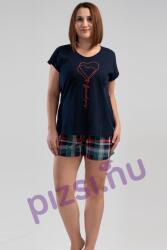 Vienetta Extra méretű rövidnadrágos női pizsama (NPI5028 4XL)