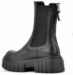 Tinti Дамски боти Естествена Кожа Djuli black (Djuli black)
