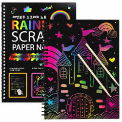 Rainbow Kaparós kreatív szivárvány füzet 10 lap (1520027)