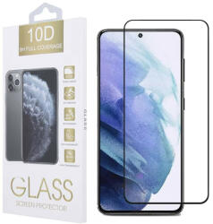 Apple 15 Plus 10D Full Glue teljes kijelzős edzett üvegfólia, 9H keménységű, fekete