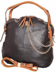 Hernan Bag's Collection Hernan fekete-barna női táska (HB0277# BLACK/BROWN)