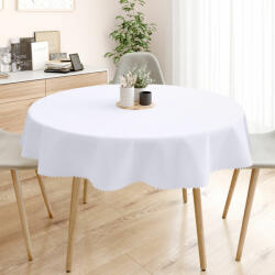 Goldea față de masă teflonată - albă - rotundă Ø 150 cm Fata de masa