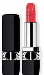 Dior Hosszantartó újratölthető ajakrúzs Rouge Dior Satin 3, 5 g (Árnyalat 080 Red Smile)