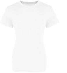 Just Ts Kereknyakú rövid ujjú Női póló, Just Ts JT100F, White-M