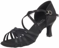 Botan női tánccipő BL-2 fekete 6, 5 cm Flare Méret: 38