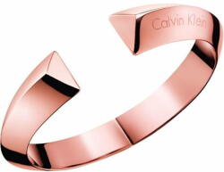 Calvin Klein Nyitott acél karkötő Shape KJ4TPD10010 (Méret 5, 4 x 4, 3 cm - XS)
