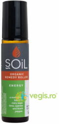 SOiL Roll-On Energy cu Uleiuri Esentiale Pure (Energizant) Bio 10ml