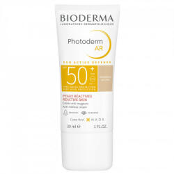BIODERMA - Crema cu protectie solara foarte inalta anti-roseata AR SPF50+ Photoderm, Bioderma Crema 30 ml - vitaplus