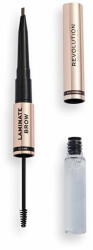 Makeup Revolution Szemöldökceruza (Laminate Brow) 2, 1 g (Árnyalat Dark Brown)