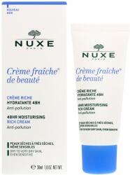 NUXE Creme Fraiche Moisturising Rich Cream 48H 30 ml
