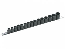 Genius Tools seturi de chei pneumatice, metrice, conice, 1/2", 15 piese (IW-415MT) (MK-IW-415MT)