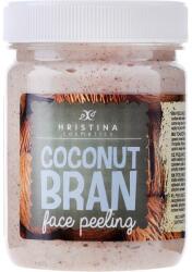 Hristina Cosmetics Peeling facial cu cocos - Hristina Cosmetics Coconut Bran Face Peeling 200 ml Masca de fata