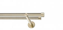  Galerie Basic de perete, dubla auriu antic 19mm (10006495) Suport draperie