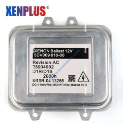 D1S D1R XENPLUS xenon lámpa vezérlő elektronika, trafó ballast 5DV 009 610-00 , 5DV00961000, X5 M E70, X6 E71 (5DV00961000)
