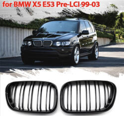 BMW E53 fényes fekete hűtőrács/vese1998-2003