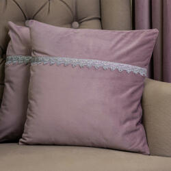 Hiko Set doua perne decorative cu fata detasabila Hiko COMFY catifea roz pudra (10005610)