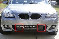  BMW E60 E61 M tech lökhárító trapéz rács 51117897186, 51117897184 Jobb oldal (anyós oldal) (51117897186, 51117897184)