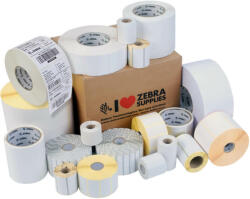 Zebra 76*51 mm, papír, Zebra etikett címke, Zebra Z-Select 2000T (2740 címke/tekercs) (76055) - etikett-cimke-shop