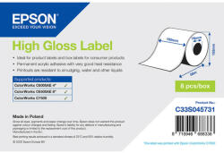 Epson fényes papír, folyamatos címke, 102 mm * 58 méter (rendelési egység 8 tekercs/doboz) (C33S045731) - etikett-cimke-shop