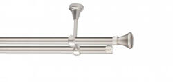  Galerie Koloseo de tavan, dubla argintiu mat 19mm (10006577) Suport draperie