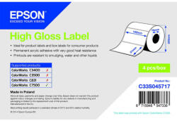 Epson fényes, papír etikett címke, 102*51 mm, 2310 címke/tekercs (rendelési egység 4 tekercs/doboz) (C33S045717) - etikett-cimke-shop