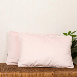 Hiko Set 2 perne decorative 2x40x60cm cu fata detasabila, Hiko COMFY catifea baby roz (10005501)