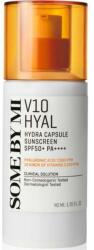 Some By Mi Cremă cu protecție solară - Some By Mi V10 Hyal Hydra Capsule Sunscreen SPF50+ PA++++ 40 ml