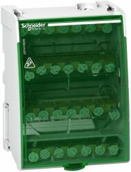 Schneider Electric LGY410028 LINERGY DS csavaros elosztó blokk, 100A, 4P, 28 lyuk Prisma G (LGY410028)