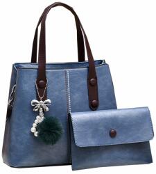  Dollcini Női kézitáska, Stílusos női táska, PU bőr táska, Alkalmi, Táska, Nőknek/Utazás/Dolgozni/Hétköznapokra, kék
