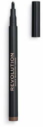 Makeup Revolution Szemöldökceruza Micro Brow Pen 1 ml (Árnyalat Light Brown)