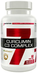 7Nutrition CURCUMIN C3 COMPLEX - Hatékony Gyulladáscsökkentés, Ízületerősítés, & Méregtelenítés - 60 Kapszula - 7Nutrition