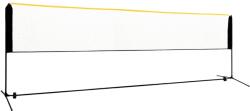  Plasă de badminton reglabilă, 500x103x94-158 cm, metal (93367)