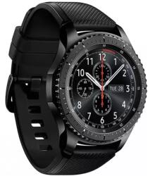 XPRO Samsung Gear S3 / Samsung Watch szilikon fekete L méret (116996)