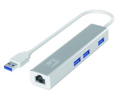 LevelOne Placa de retea Level One USB-0503, USB 3.0, Silver (USB-0503)
