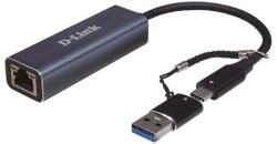 D-Link Adaptor placa de retea D-Link 2.5 Gigabit DUB-2315 USB Tip C (DUB-2315)