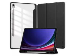 Tech-Protect Samsung Galaxy Tab S9 Fe 10.9 Tablet Tok On/off Funkcióval, Pencil Tartóval, Fekete (eco Csomagolás) - kontaktor