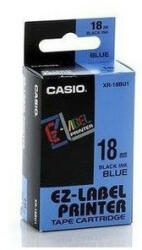 Casio Feliratozógép szalag XR-18BU1 18mmx8m Casio kék/fekete (XR18BU1) - bestoffice
