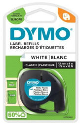 DYMO Feliratozógép szalag Dymo Letratag S0721660/59422 12mmx4m, ORIGINAL fehér (S0721660) - bestoffice