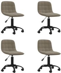 vidaXL 4 buc gri deschis 3086751