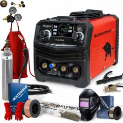 MATEWELD Buffalo Power MIG-140E Syn inverteres hegesztő teljes csomagban (MTWHBPM140synTCS)