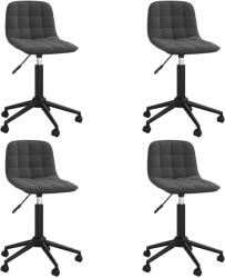vidaXL 4 buc negru 3086874