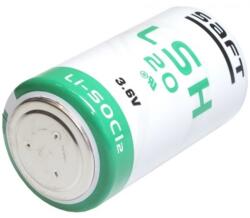 Saft batteries D 3.6V 13Ah industrial element LSH20 (03577R) Baterii de unica folosinta